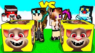 GUERRA DEI LUCKY BLOCK DI TALKING TOM SU MINECRAFT! 😼 screenshot 2