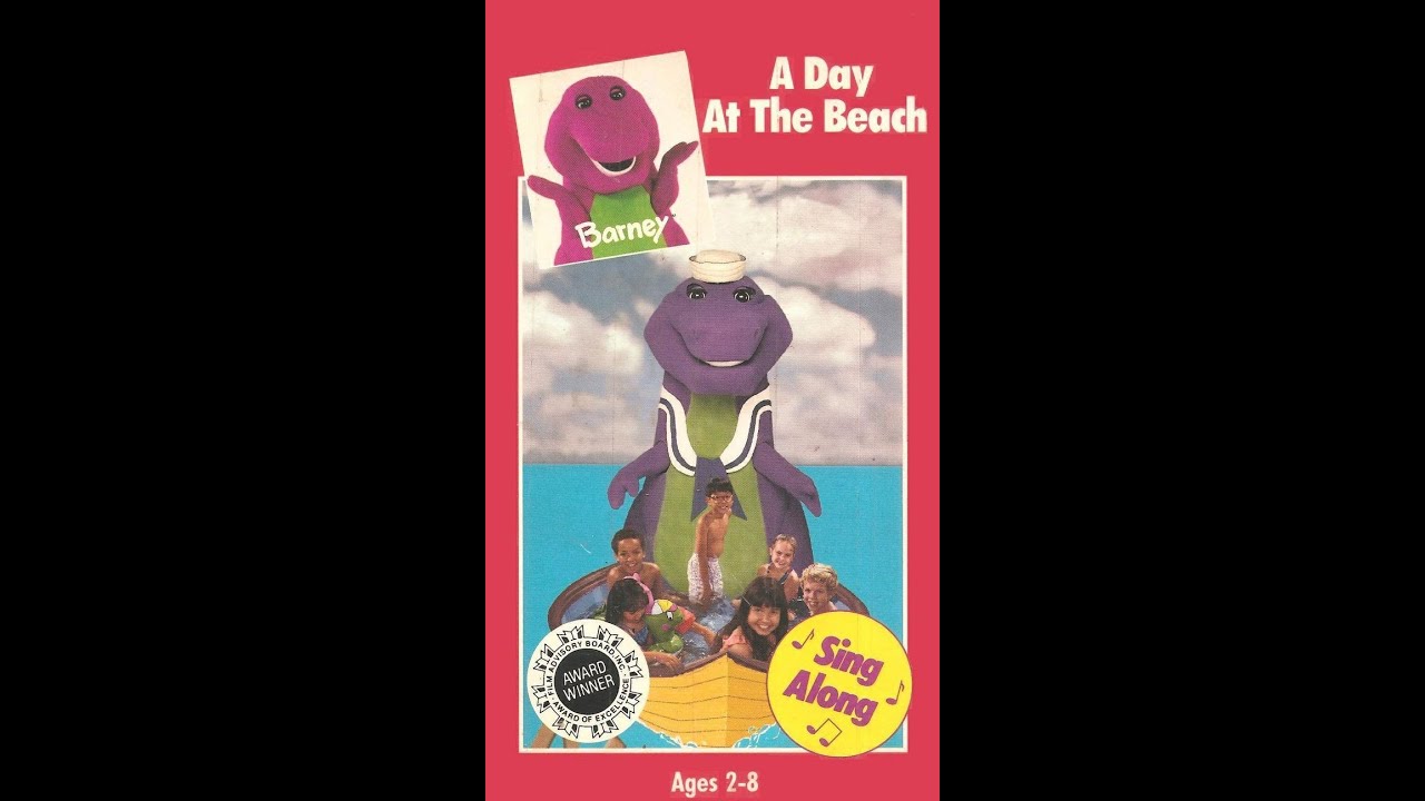 Barney A Day At The Beach Vhs Barney The Dinosaurs Barney And Friends ...