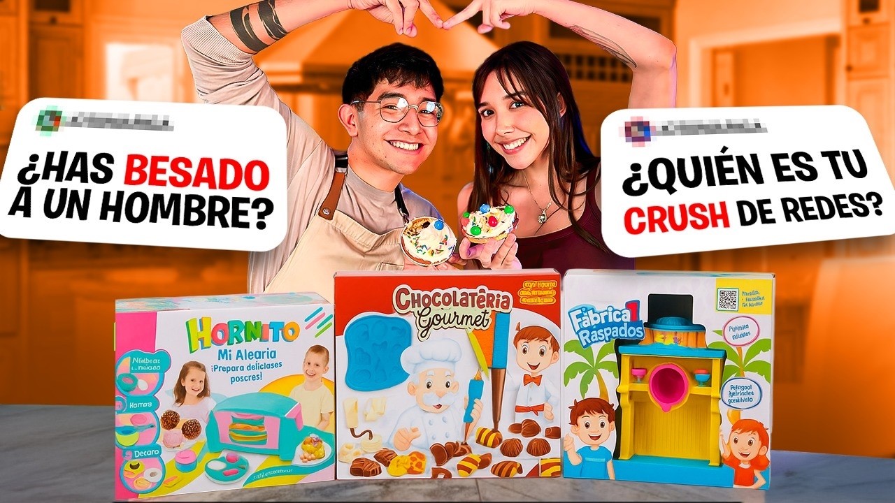 COCINANDO CON JUGUETES MI ALEGRÍA🔥 | PREGUNTAS INESPERADAS CON @Chef en proceso