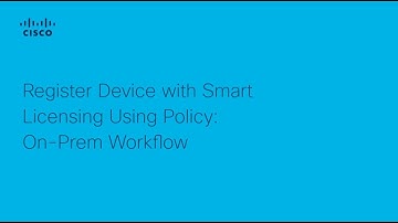 How to Use Smart Licensing with On-Prem Policy Workflow | Streamline License Management