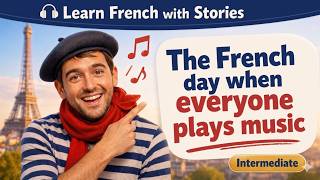 French Listening Practice | The French day when everyone plays music | La Fête de la Musique