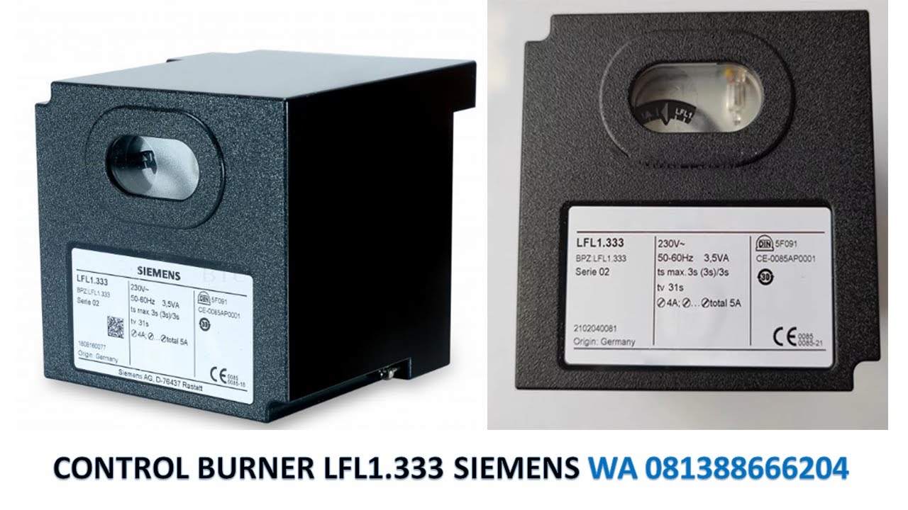 LFL1 333 SIEMENS CONTROL BURNER☎️✔081388666204🔥PT Indira Mitra Boiler