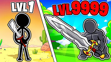 Upgrading My NOOB Stickman Into A GOD STICKMAN!