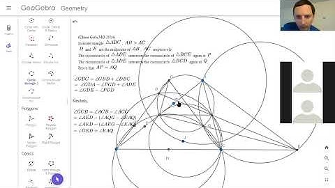 LIVESTREAM GEO #30A: Our First Solution Using Sqrt(bc) Inversion!