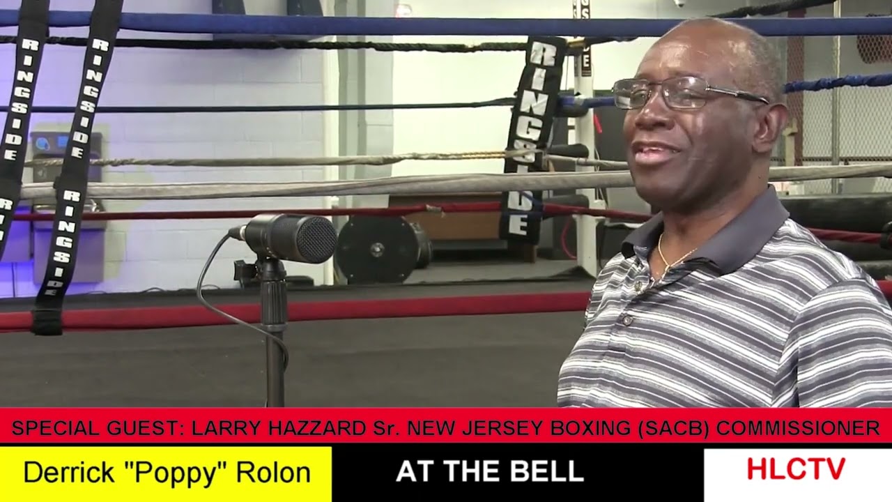 New Jersey boxing  commissioner Larry Hazzard