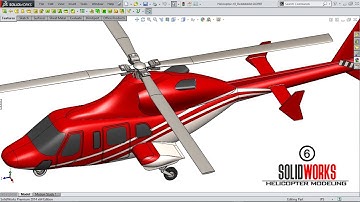 How to Design Helicopter in SolidWorks | Advance Surfacing Modeling in SolidWorks_Part-6