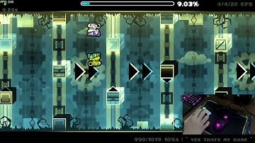 (Solo) me when machine gang 10% | Geometry Dash