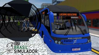 BusBrasil Simulador - Ligeirão Boqueirão | Biarticulado Neobus Mega BRT screenshot 4