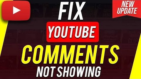 YT Studio App Comment not showing || YouTube Comments Not Showing  2022