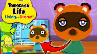 I Put TOM NOOK on my Tomodachi Life Island and He Started Scamming Everyone!!!