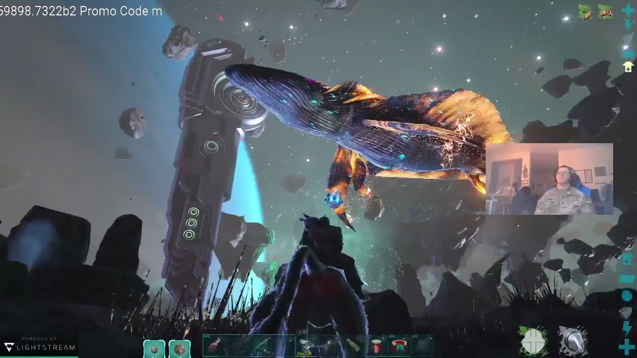 Taming an Astrocetus with a mek, No Flyers!!