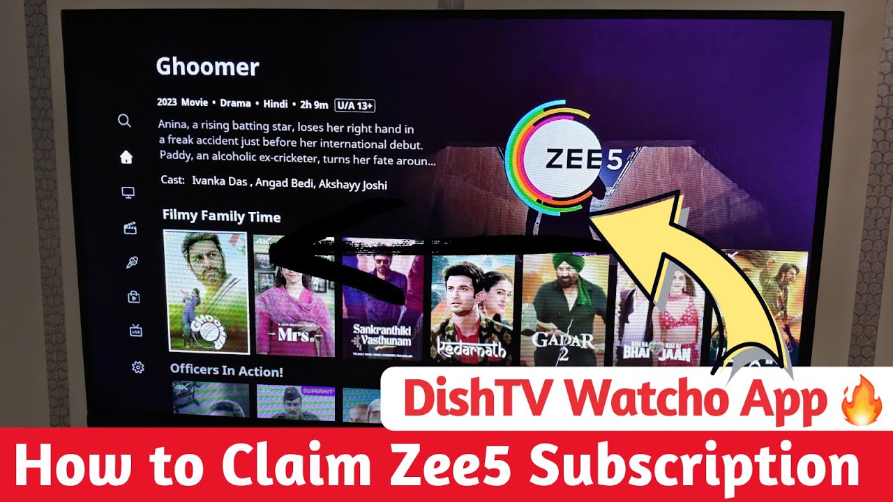 How to Claim Zee5 Subscription Using Watcho App 🔥 | Activate Zee5 Subscription with Watcho App