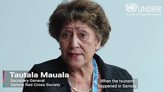 The role of women during the Samoa tsunami