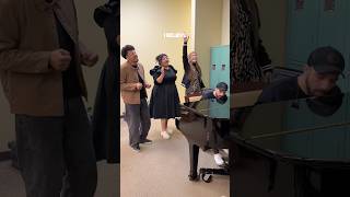 Loved this moment backstage singing “I Believe” before another night of the Rejoice tour!