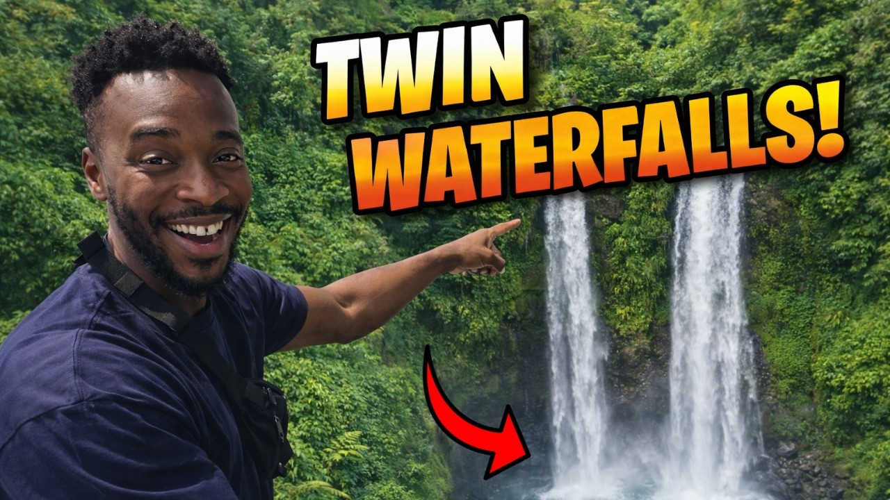 We Explored The Twin Waterfalls In Ghana (Adom Waterfalls)