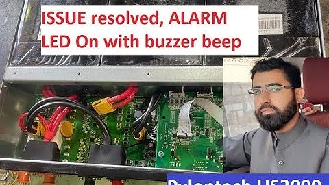 PylonTech Battery troubleshooting || alarm  LED on  with Buzzer beep || US2000