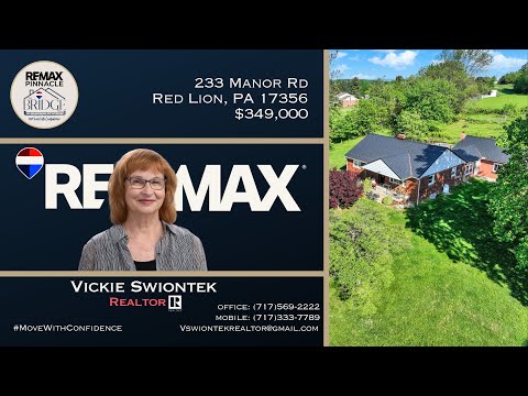 233 Manor Rd, Red Lion, PA home video tour