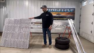 Aluminum Roll In Dock Section Ridgeline 43600005