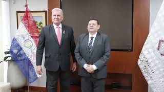 Fiscal General del Estado y presidente del Indert coordinan acciones en favor de la transparencia.