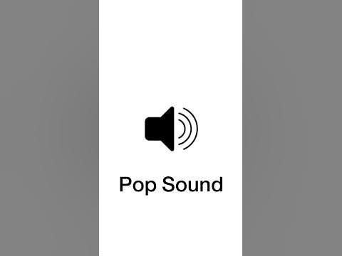 Pop Sound Effect #sound - YouTube