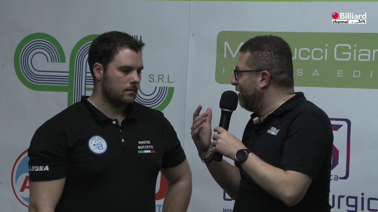 Ricci Daniele VS Rinaldi Simone - Campionato Italiano Master Boccette - Fermo 24/25