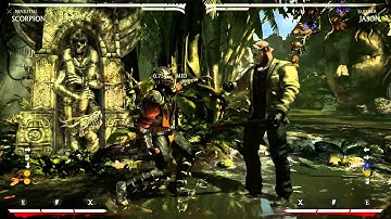 MKX Tutorial - How to punish Jason with Scorpion