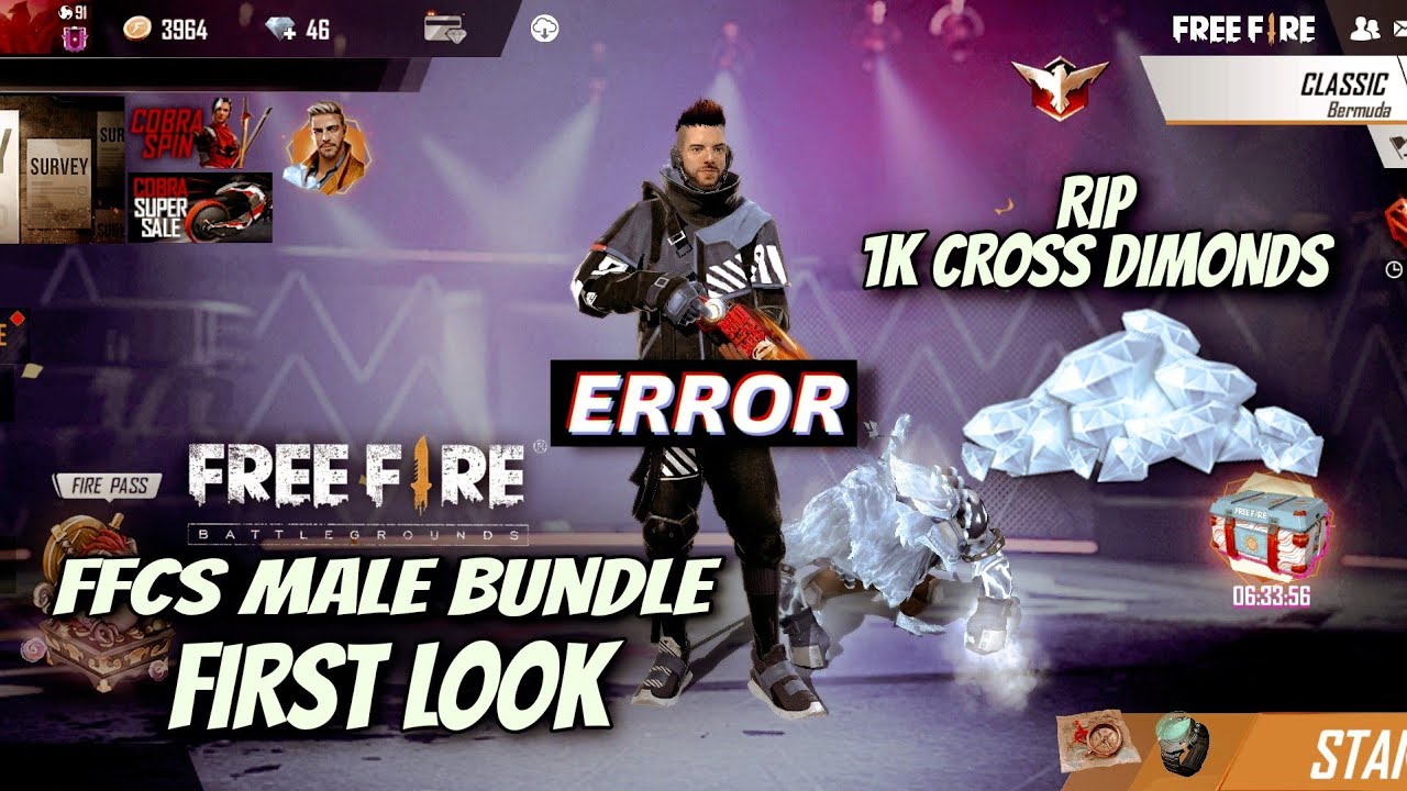 🔥FFCS MALE BUNDLE FIRST LOOK || SPEND TOTAL 1000 DIAMONDS IN FADED WHELL || PAHADI YT