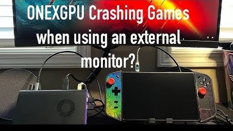 ONEXGPU 1 and 2 Fix External Display Issues And Improve Performance With The Legion Go