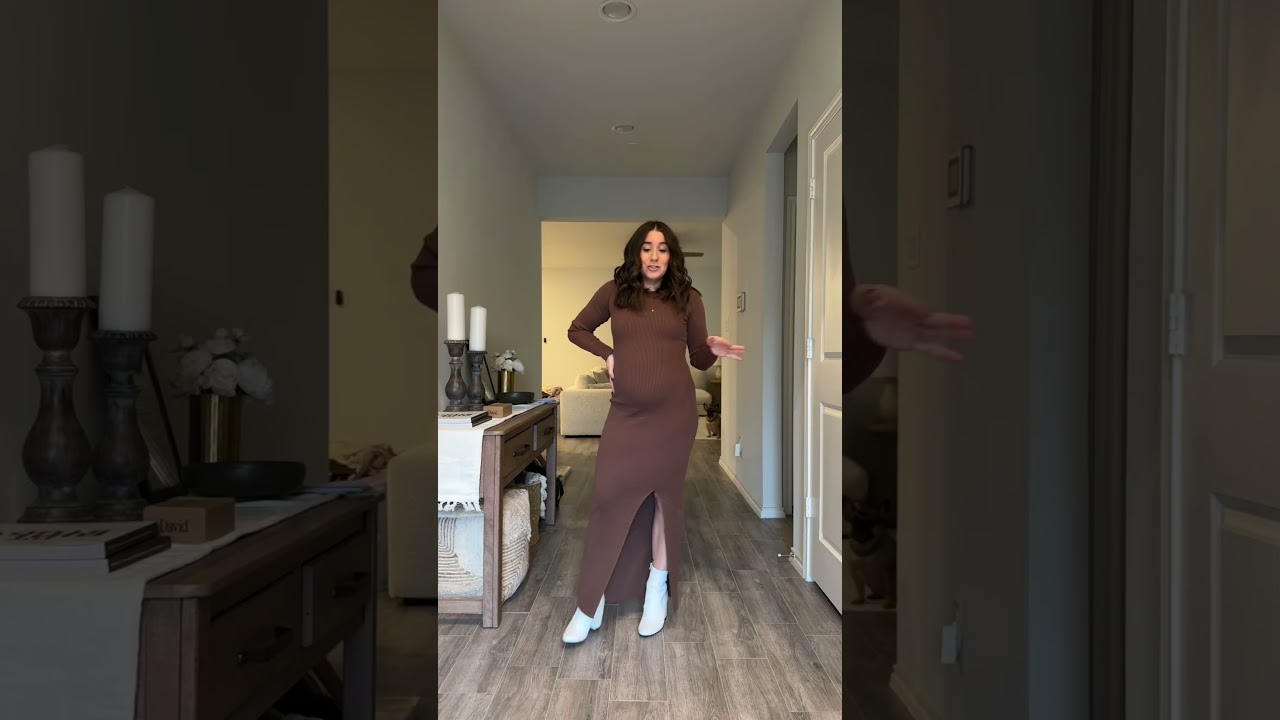 The best fall maternity dress for every occasion! 