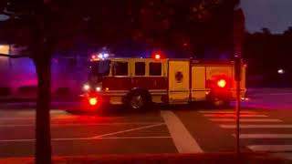 CSFD Engine 1 responding