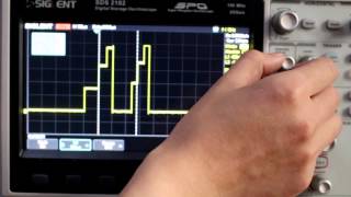 How to use the interval trigger of SIGLENT oscilloscopes