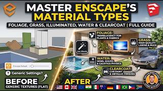 Mastering Material Types in Enscape & SketchUp