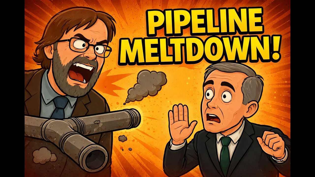 Pipeline Deal MELTDOWN 😬 — Steven vs Mark | Animated Political Media Satire