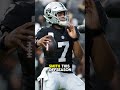 Geno’s Raiders Career Is OVER! #raiders #nfl #shorts