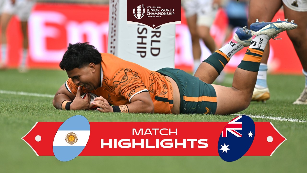 Australia in flow state ๐งโโ๏ธ | Argentina v Australia | Junior World Championship | Match Highlights