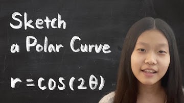Graphing a Polar Curve r=cos(2theta)