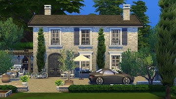 French Family Home • Garden to Table Kit • The Sims 4 • No CC | Speed Build