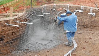 Incredible Skillful Construction Worker At High Level Of Genius - I Can't Stop Watching This Process