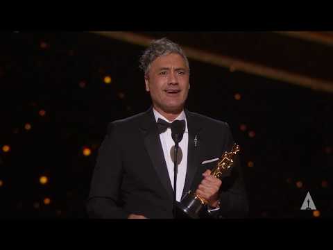 Taika Waititi Wins Best Adapted Screenplay for \