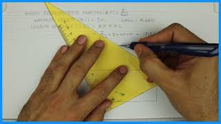 Diagonal Scale - 1 - Engineering drawing - Technical drawing
