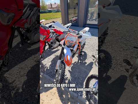 Motocykle kayo i mrf dla ciebie! Od Spokomoto! #shorts #foryou #motorcycle #kayo #mrf #dirtbike