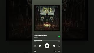 Ghost - Square Hammer #ghost #music