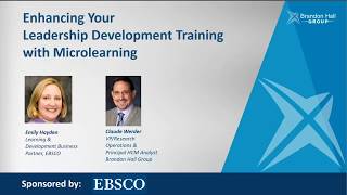 Enhancing Your Leadership Development Training with Microlearning WEBINAR