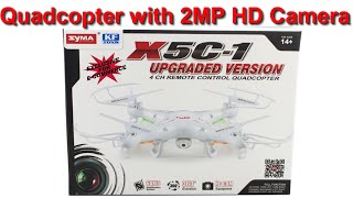 Syma X5C-1 - Первые полеты квадрокоптера