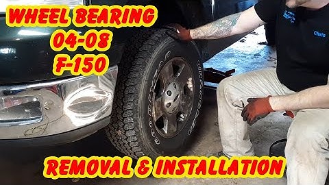 Wheel Bearing Removal & Installation 2004-2008 Ford F-150