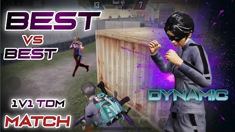 BEST TDM 1v1 FIGHT 🔥 ROOM GAMEPLAY WITH RANDOM CONQUER PLAYER 