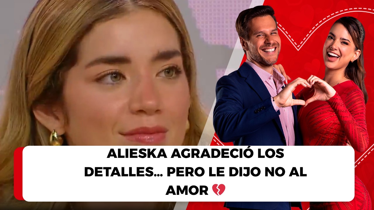 Alieska agradeció los detalles… pero le dijo NO al amor 💔