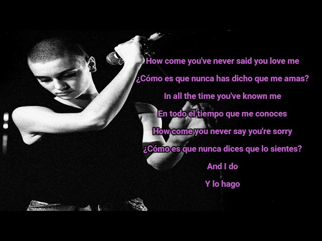 This Is A Rebel Song Sinead O'Connor ESPAÑOL & INGLES class=