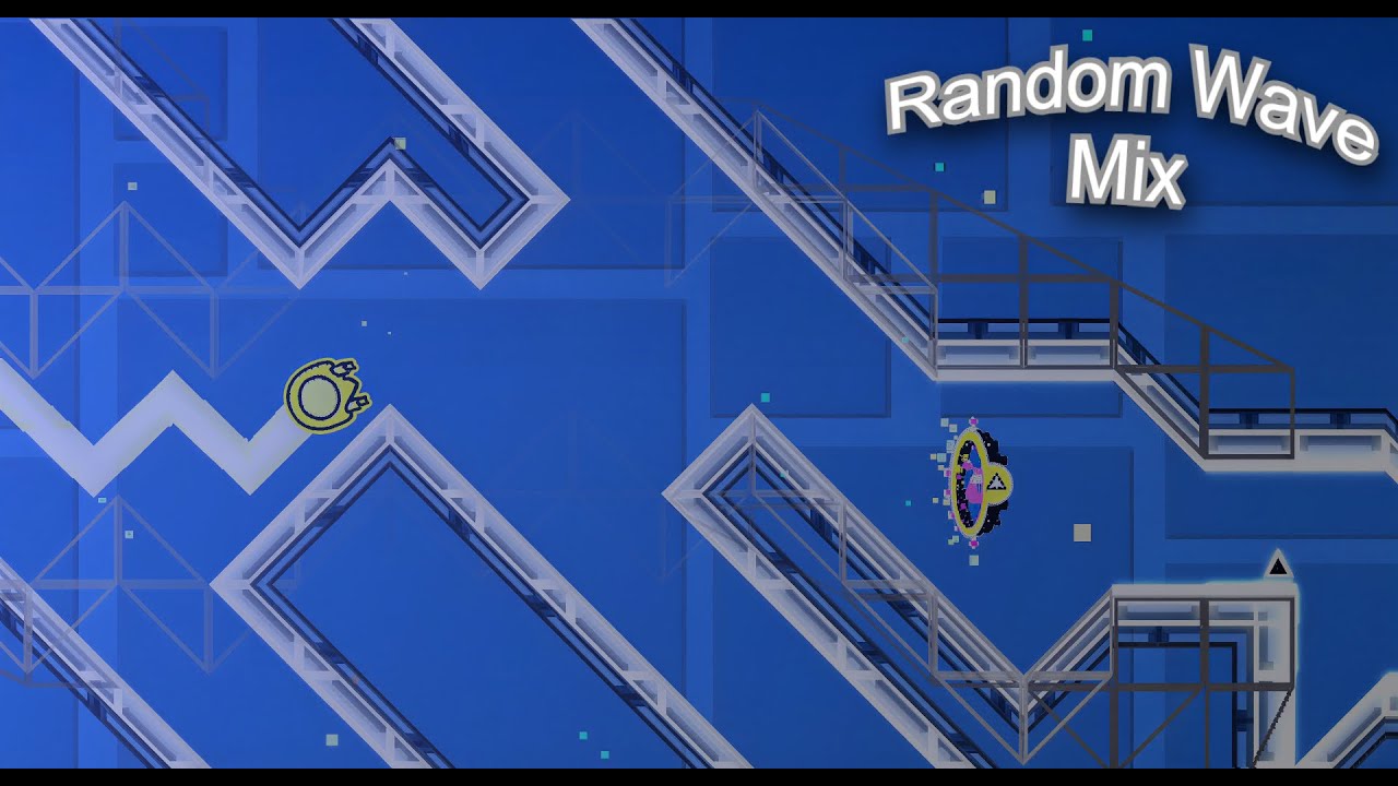 Random Wave Mix // ALL 50 STAGES // WITH DIFFICULTY REPRESENTATION ...