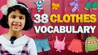 Clothes Vocabulary In English Best For Kids Learning Learn With Adi Keshari
